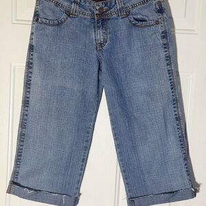 Vintage Jordache Light Blue Cropped Women's Jeans